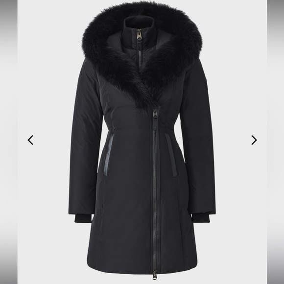 Mackage
Kay Layered Parka Coat w/ Shearling Trim - Picture 3 of 9